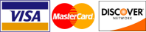 Visa, Mastercard, and Discover